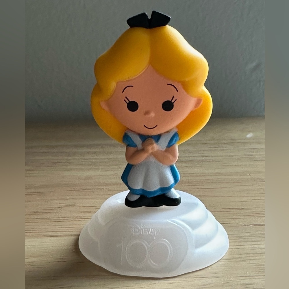 Lot Of 8 Disney 100 McDonald’s Happy Meal‎ Toys Elsa, Tinkerbell, Alice, Groot - Picture 6 of 11